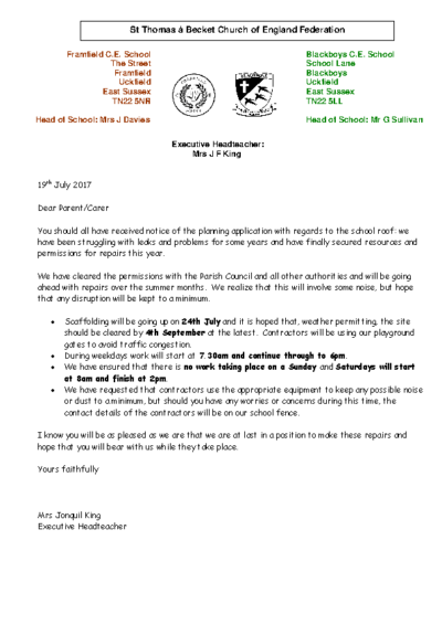 School Roof Repairs