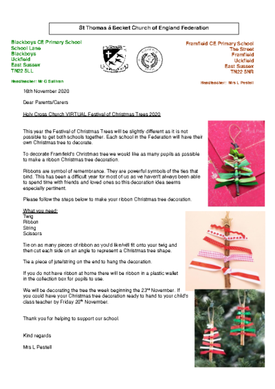 Holy Cross Church VIRTUAL Festival of Christmas Trees 2020
