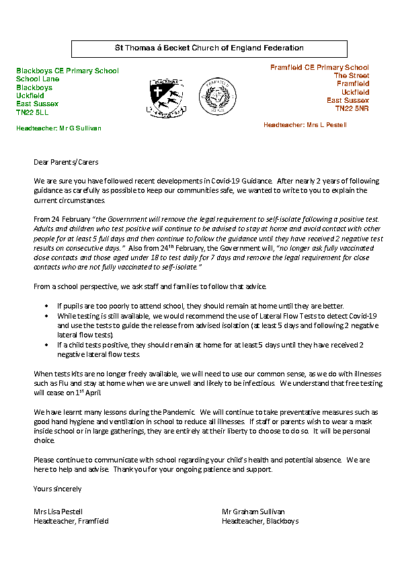 Covid-19 Guidance