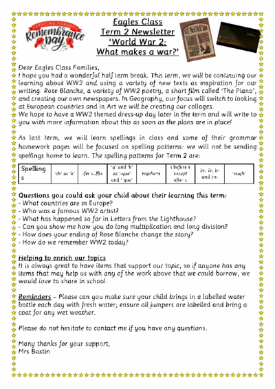 Term 2 2025/26 – World War 2: What Makes a War?