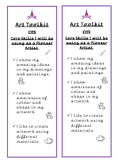 Art Toolkit – EYFS