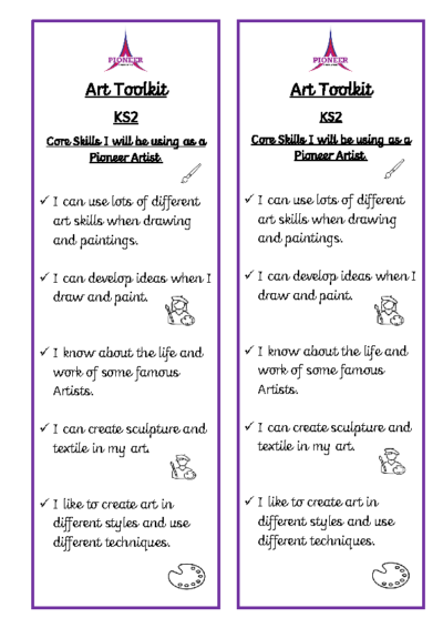 Art Toolkit – KS1