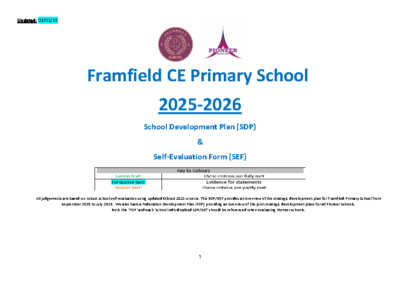 SEF & SDP – 2025-26