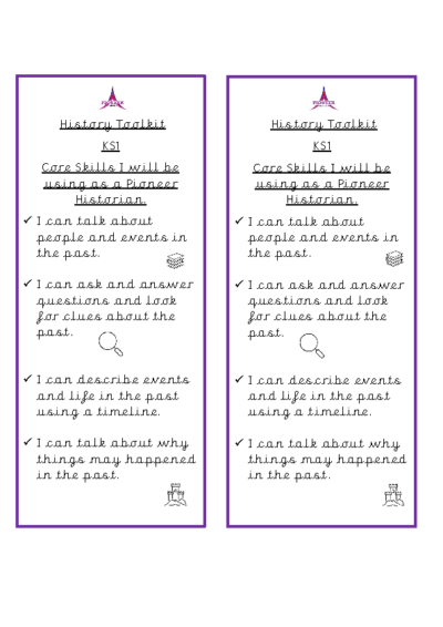 History Toolkit – KS1