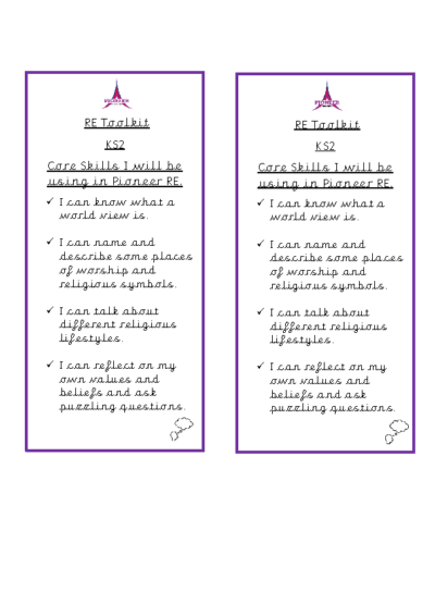 RE Toolkit – KS2