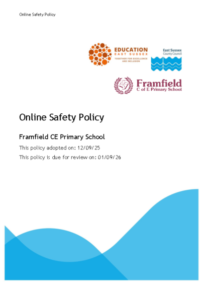 Online Safety Policy & Acceptable Use Agreements